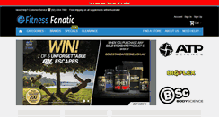 Desktop Screenshot of fitnessfanatic.com.au