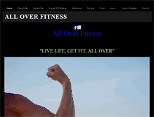 Tablet Screenshot of fitnessfanatic.us